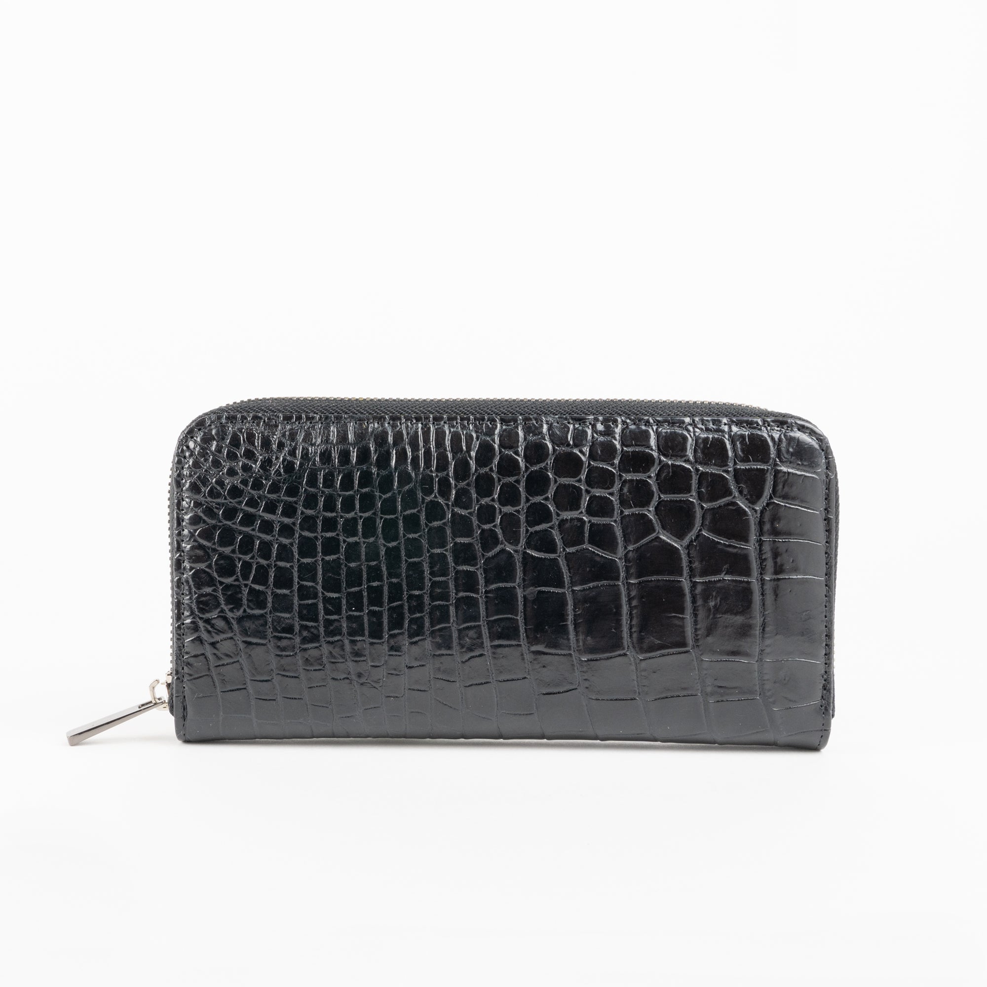 Bottega hotsell crocodile wallet