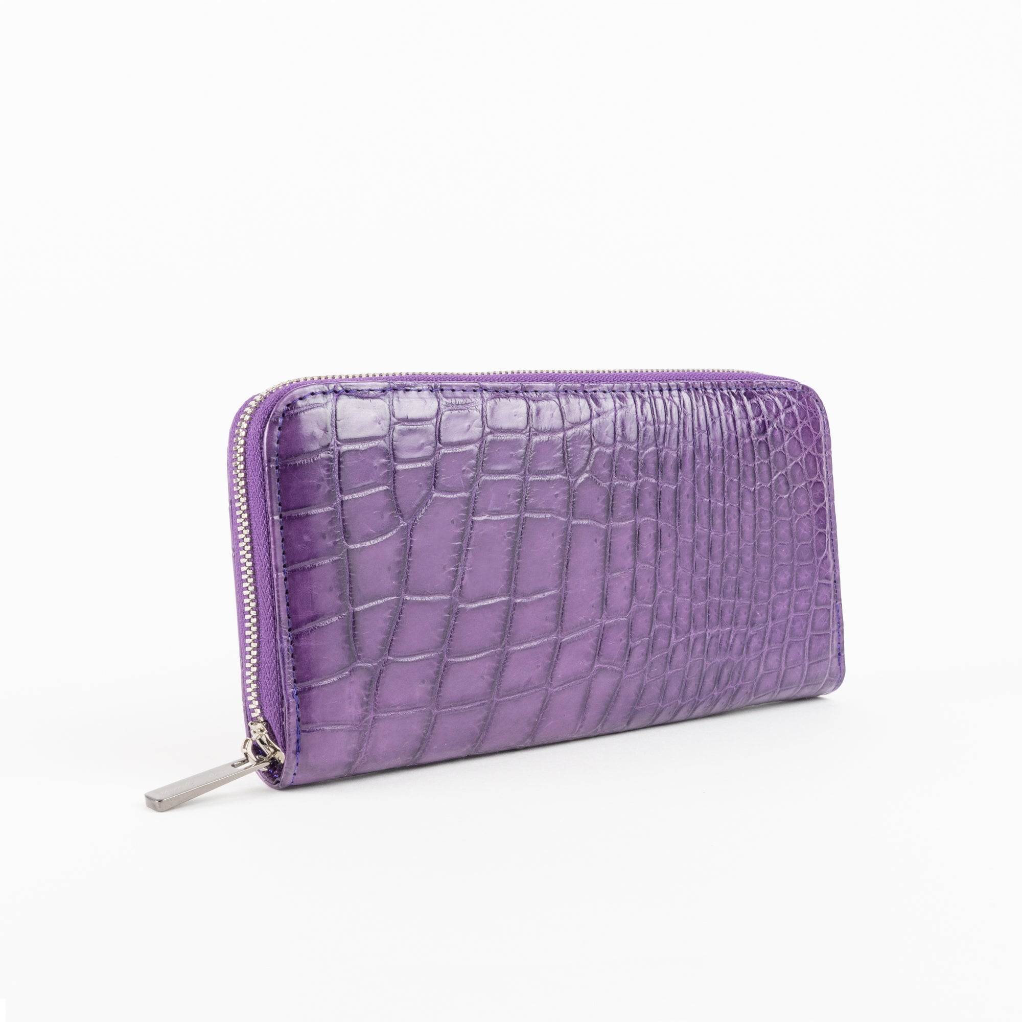 Purple Tooled Trifold Leather Wallet – Country Lace Boutique