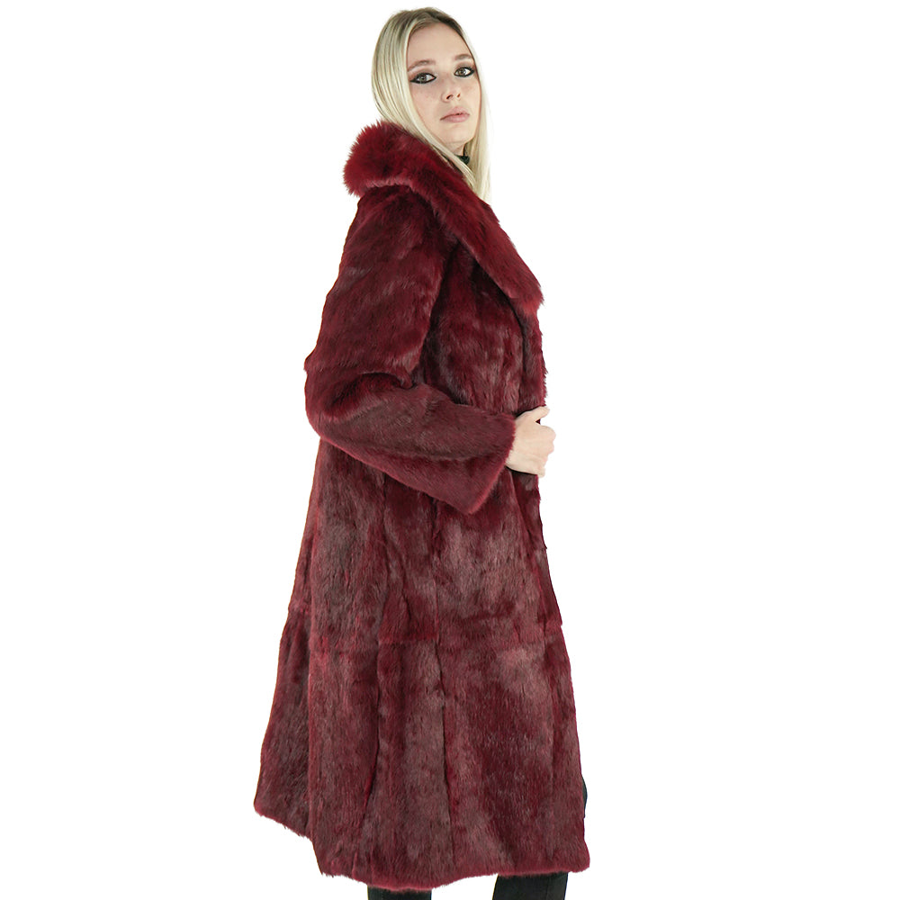 Buy Online Full Length Real Rabbit Fur Coat - Sherrill & Bros 